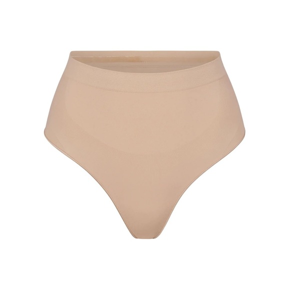 Skims Seamless Sculpt Mid Waist Thing Color Mica - Picture 1 of 4